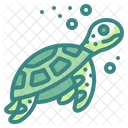Turtle Sea Aquatic Animal Aquarium  Icon