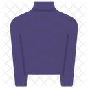Turtleneck Shirt Sweater Icon