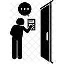 Turzugang Eingang Zugang Symbol