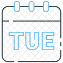 Tuseday Weekend Day Icon