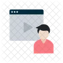 Tutorial En Linea Video Aprendizaje Icono