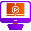 Tutorial On Line Tutorial E Learning Icon