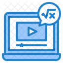 Tutorial Video Online Learning Vedio Player Icon