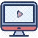 Player De Video Streaming De Video Video On Line Icon