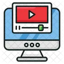 Tutoriel Video Guide Video Lecon Video Icône