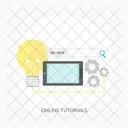 En Ligne Tutoriels Education Icône