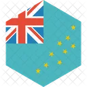 Tuvalu Flag World Icon