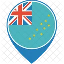 Tuvalu Flag World Icon