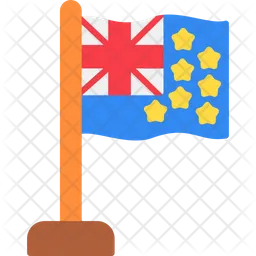 Tuvalu Flag Icon