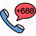 Tuvalu Dial Code  Icon