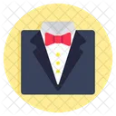 Tuxedo Menswear Attire Icon