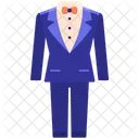 Tuxedo Tuxedo Suit Man Cloths Icon