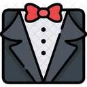 Tuxedo Suit Marriage Icon