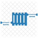 Flexibles Chauffage Tuyaux Icon