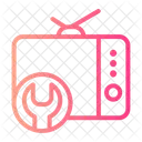 Tv Appliance Repair Electric Device Icon