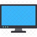 Flat Screen Hd Tv Lcd Icon