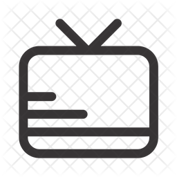 Tv Icon Of Line Style Available In Svg Png Eps Ai Icon Fonts
