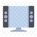 Electronic Lcd Monitor Icon