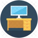 Tv Stand Trolley Icon