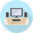 Tv Table Property Icon