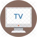 Tv Monitor Led Icon