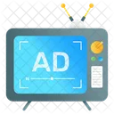 Tv Ads  Icon