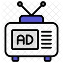 Tv Advertisement Icon