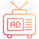 Tv advertisement  Icon