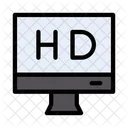 Alta Definicion Pantalla Lcd Icono