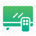 Tv and remote  Icon