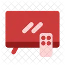 Tv and remote  Icon