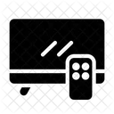 Tv And Remote Home Appliance Home Service Icon