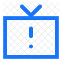 TV Problem Elektronik Feuer Symbol