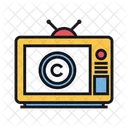 Tv Broadcast Copyright Tv Broadcast Icon