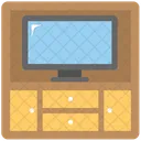 Tv Cabinets Trolley Icon