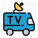Tv Car Tv Television Icon