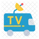 Tv Car Car Transport Icon