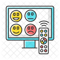 TV channel rating survey  Icon