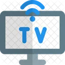 Televisor de escritorio inalámbrico  Icono