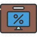 Tv Discount  Icon
