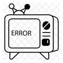 Technology Television Error Icon
