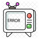 Technology Television Error Icon