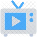 Video Play Streaming Icon