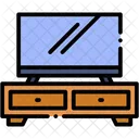 Tv Living Room Tv Room Icon