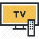 Tv Television Set Flat Tv Icon