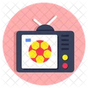 Tv Match Football Match Television Match Icon