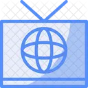 Tv News Television News Broadcast News Icon