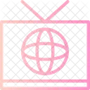 Tv News Television News Broadcast News Icon