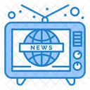 Tv News Global News International News Icon