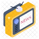 News Broadcasting Telecasting Symbol
